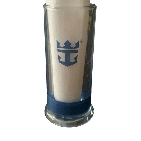 Vintage Royal Caribbean Anchor Shooter Shot Glass Add a Nautical Touch Style - Picture 1 of 13